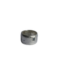Handmade chunky sterling silver organic ring inspired by nature and organic forms 